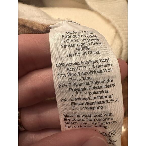 Madewell Wool Blend Short Kent Ex-Boyfriend Cardigan Sweater Women’s Size XS - Picture 12 of 13